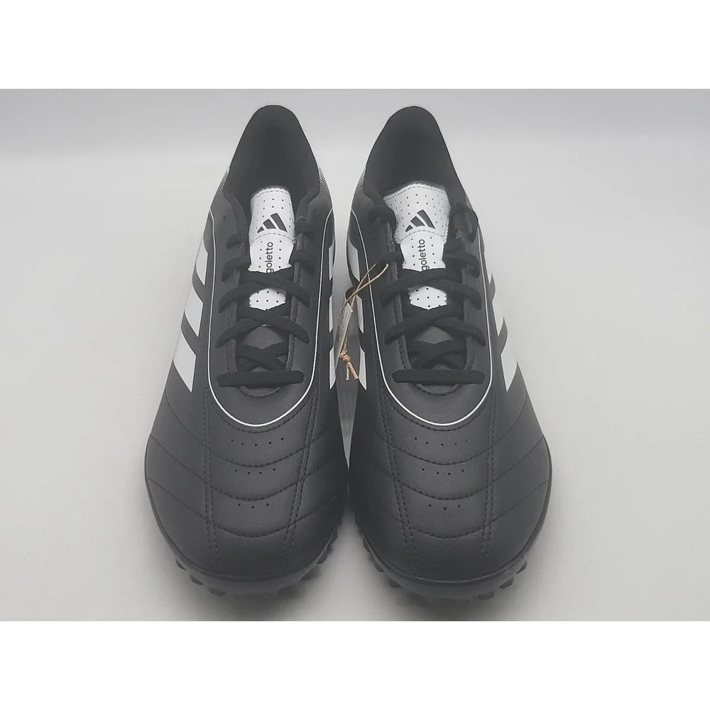 Adidas Goletto IX TF Men Size 12 Black White Soccer Turf Cleats Shoes IH0083 New